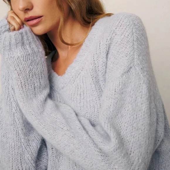 Reformation Tops - Reformation Wenda Lavender Sweater